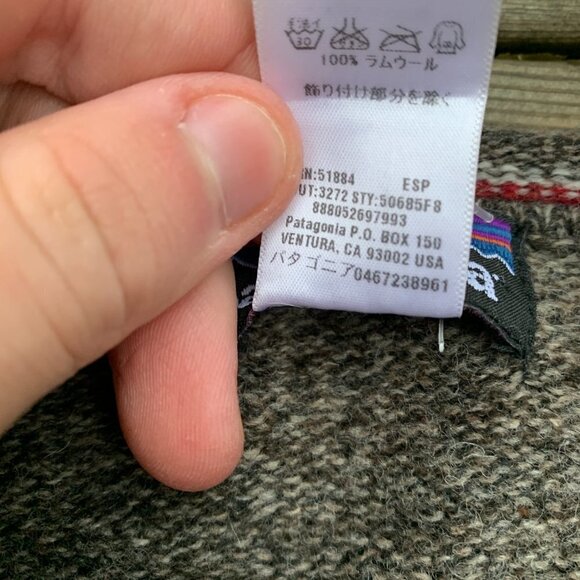 2008 Patagonia Lambswool Sweater Medium - Picture 10 of 10